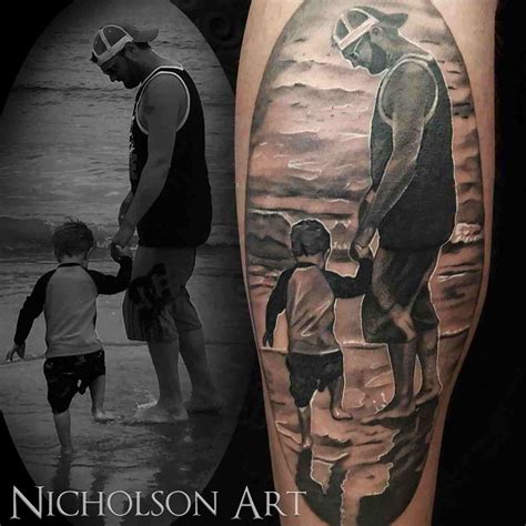 tatuajes de padre e hijo|Tatuajes padre e hijo simbolos